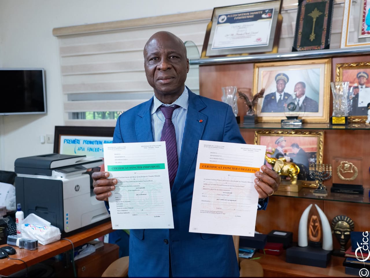 CÔTE D'IVOIRE - SECURISATION FONCIERE RURALE : L’AFOR SALUEE PAR LA BANQUE MONDIALE POUR LES PERFORMANCES DU PAMOFOR.