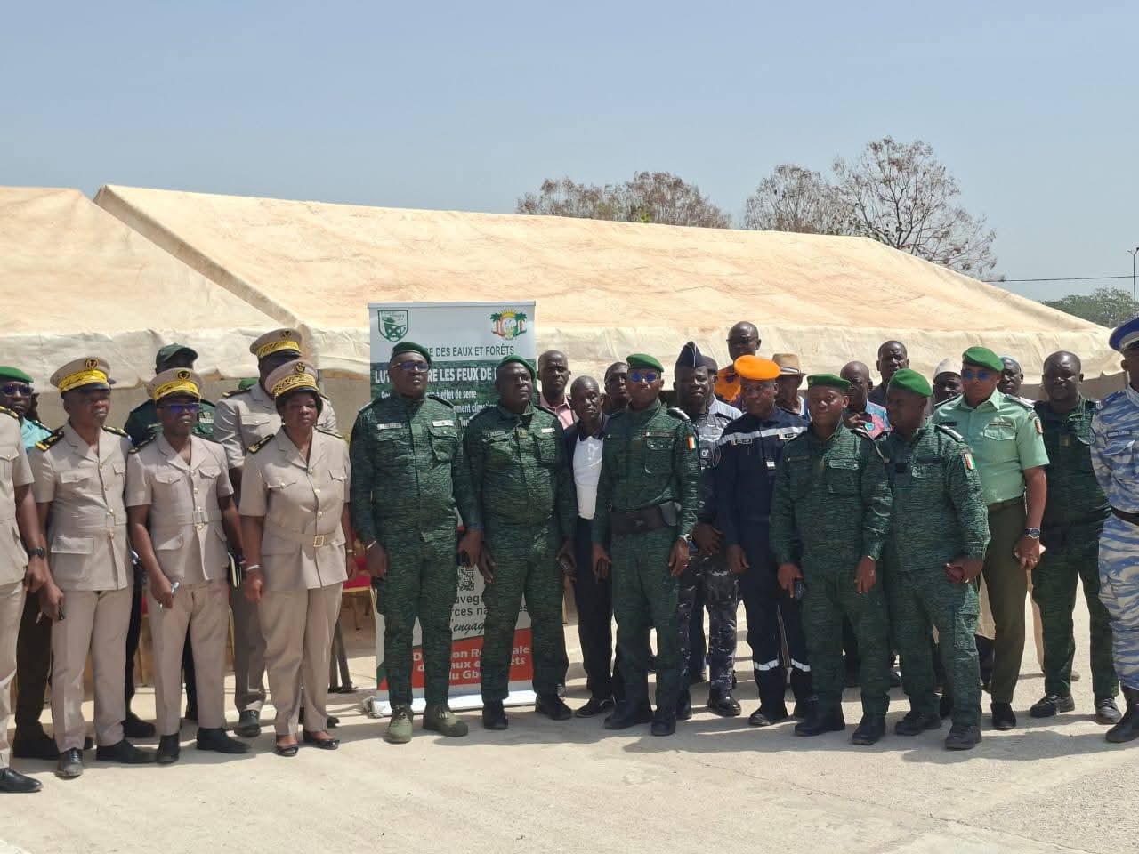 CÔTE D’IVOIRE/LA DREF GBÊKÊ LANCE LA CAMPAGNE RÉGIONALE DE LUTTE CONTRE LES FEUX DE BROUSSE