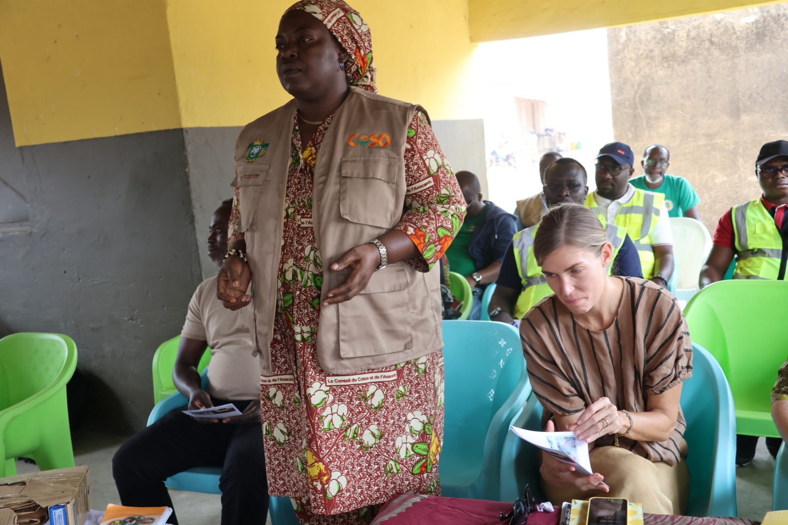 CÔTE D'IVOIRE - LA COORDONNATRICE DU PROJET COSO FAIT LE BILAN DES ACTIVITÉS