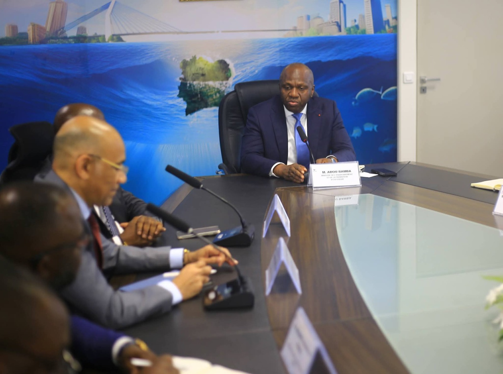 CÔTE D’IVOIRE-FINANCEMENT CLIMATIQUE : LE MINISTRE ABOU BAMBA RENFORCE LA COOPÉRATION AVEC LE FIRCA