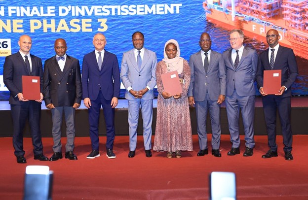COTE DIVOIRE - REALISATION DU GISEMENT PETROLIER BALEINE PHASE 3 : ENI, PETROCI ET VITOL S’ENGAGENT POUR UN INVESTISSEMENT DE 4 MILLIARDS DE DOLLARS
