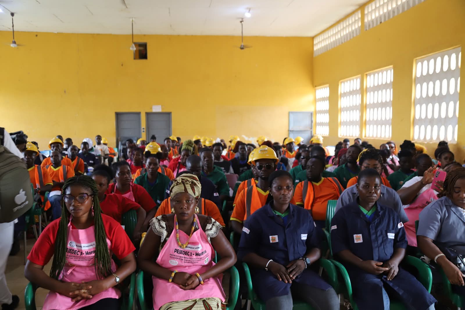 CÔTE D'IVOIRE - PPROJET PEJEDEC3 : LE CABINET 2IAE FORME 200 JEUNES DU MORONOU PRÊTS À L'EMPLOI