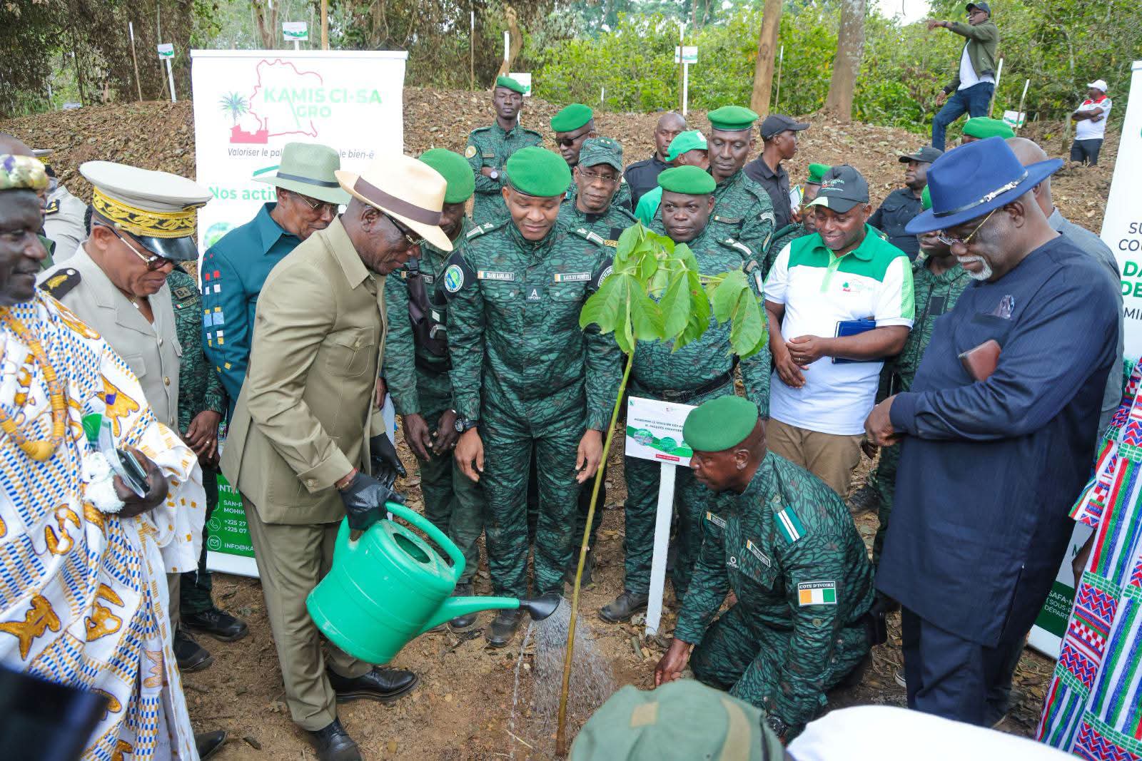Sassandra : Lancement de la campagne de reboisement et d’agroforesterie 2026 de Bolo Ouest