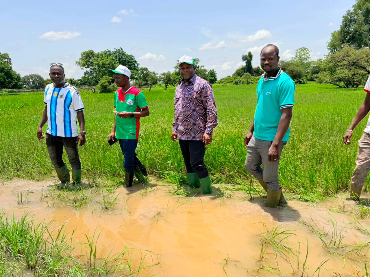 Burkina : Le secrétaire général Sanou salue les premiers résultats des aménagements « Tin Taan Soani » au Passoré