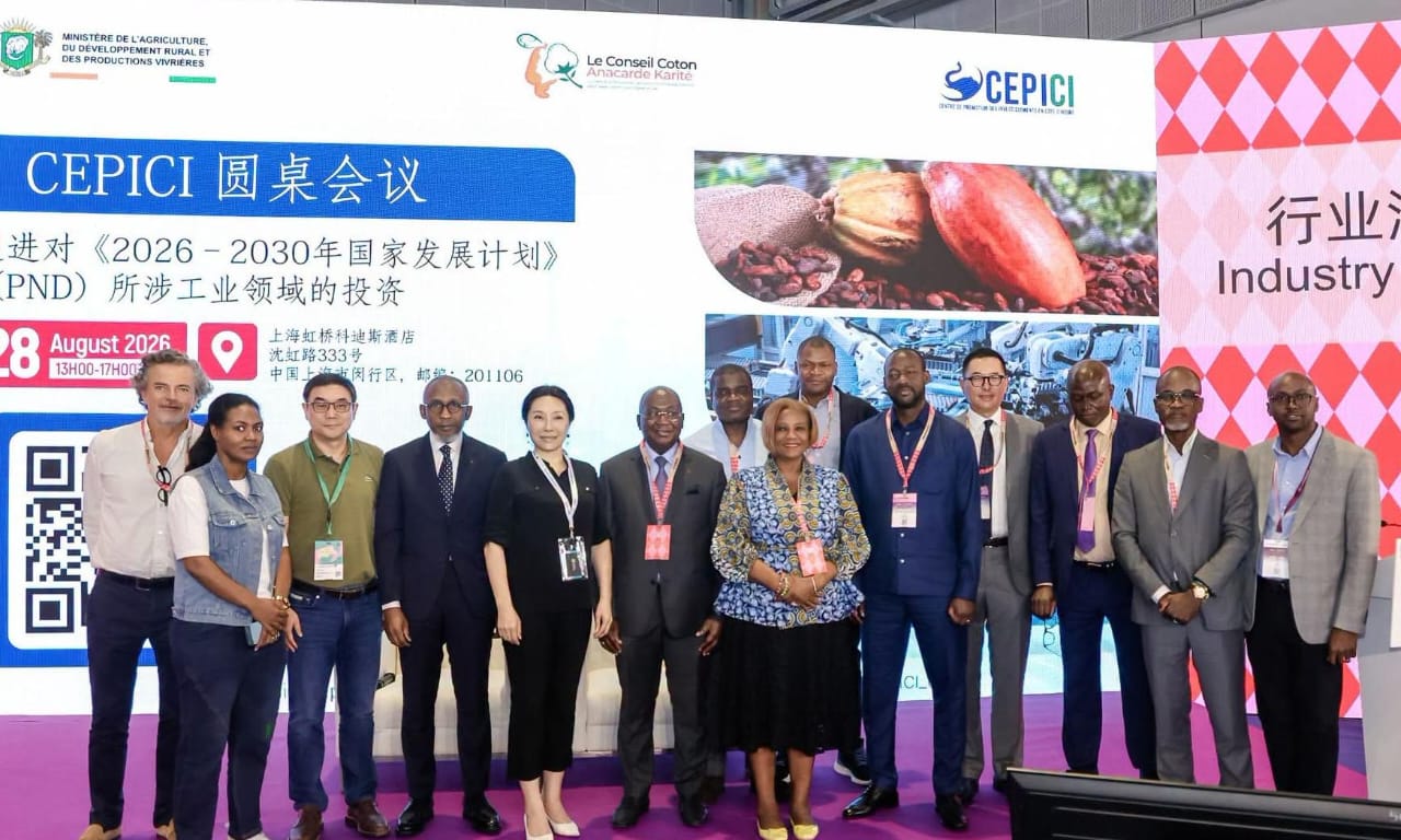 Une délégation ivoirienne à Shanghai plaide pour une filière coton intégrée et créatrice d'emplois