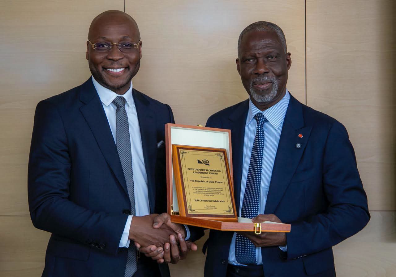 Pétrole et gaz : la Côte d'Ivoire honorée par SLB pour son leadership technologique
